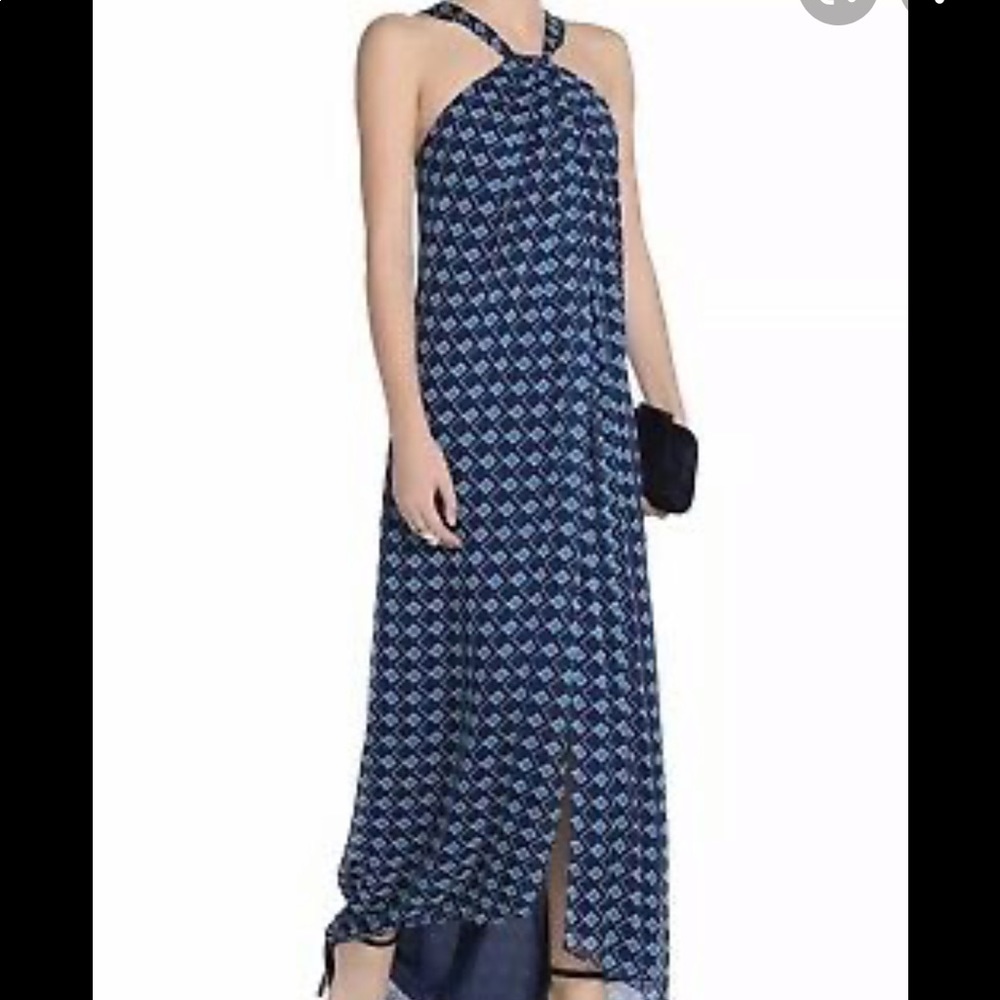 Dvf silk dress